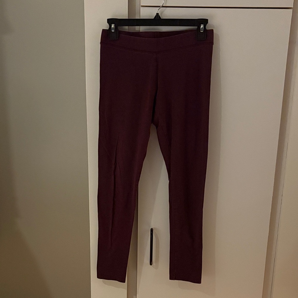 Aerie Dark Wine Colored Leggings